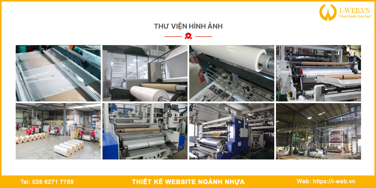 Lưu ý thiết kế web ngành nhựa