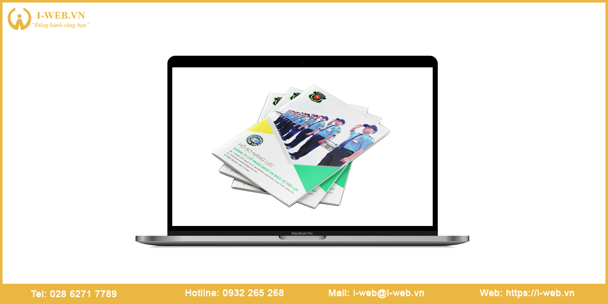 Lưu ý thiết kế hồ sơ năng lực công ty bảo vệ