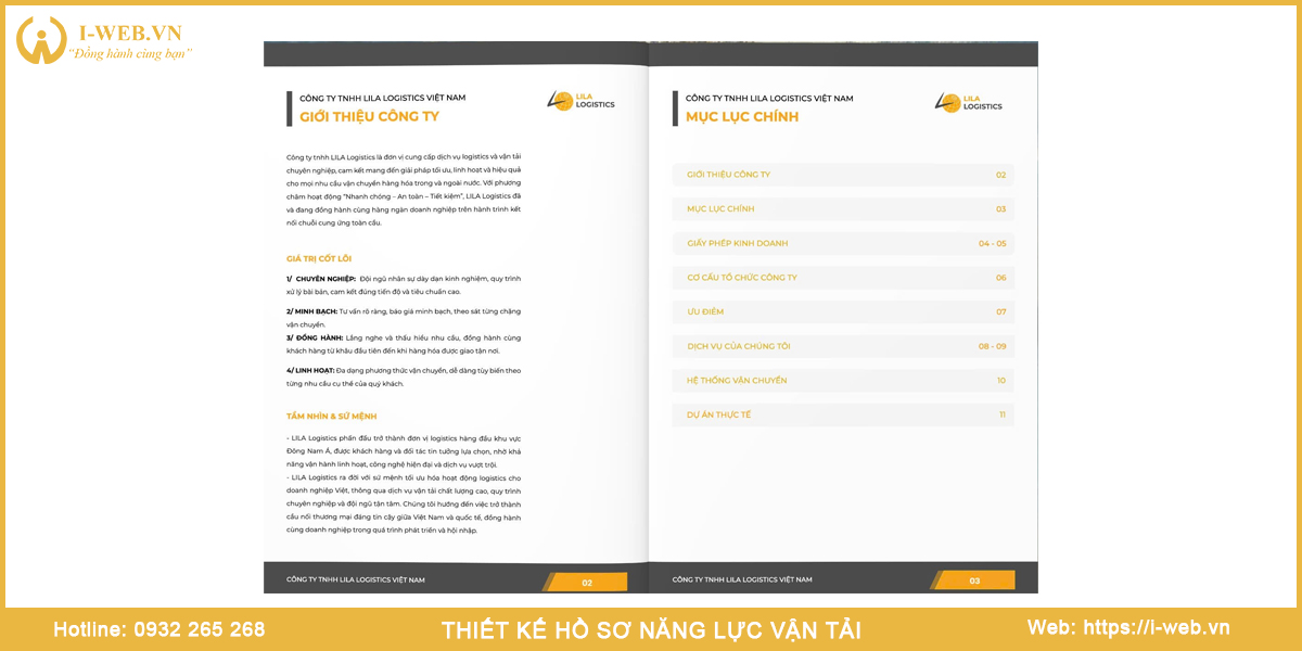 Lưu ý thiết kế hsnl vận tải