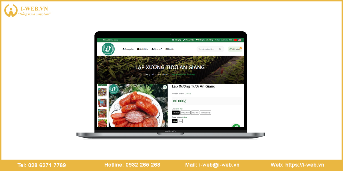 Lưu ý thiết kế website An Giang