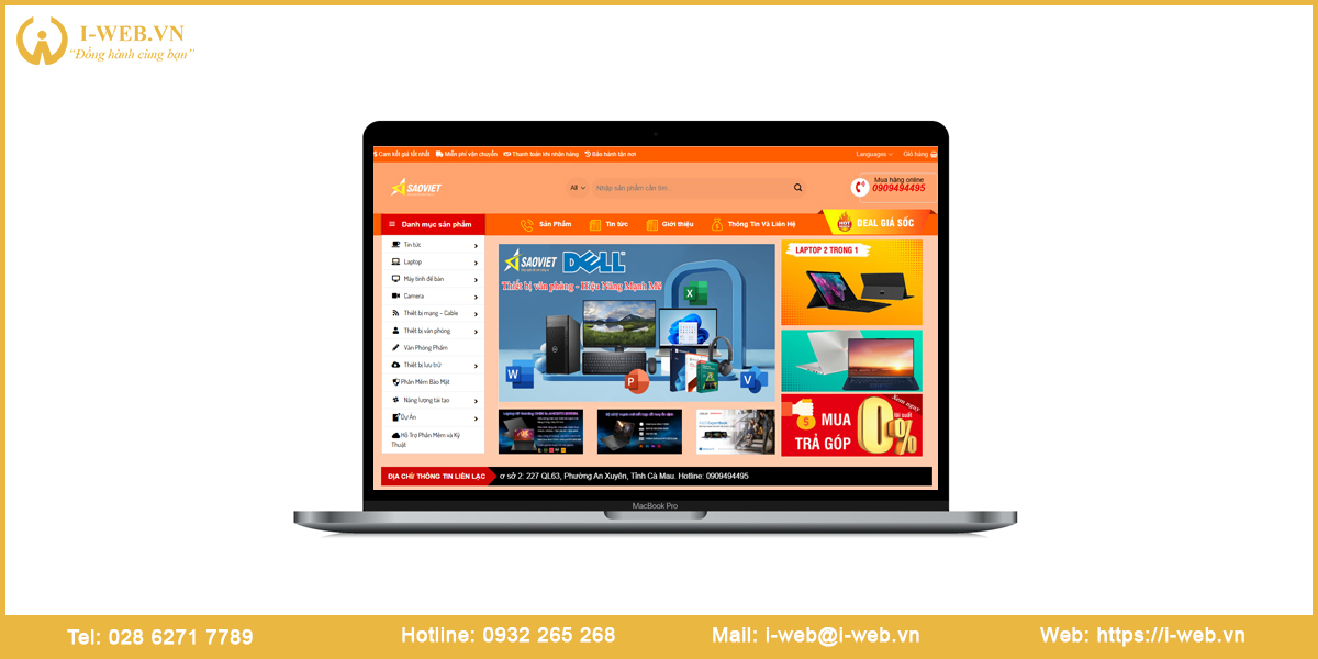 Lưu ý thiết kế website Bạc Liêu