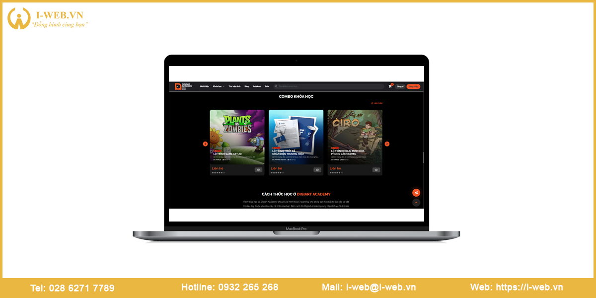 Lưu ý thiết kế web bản quyền