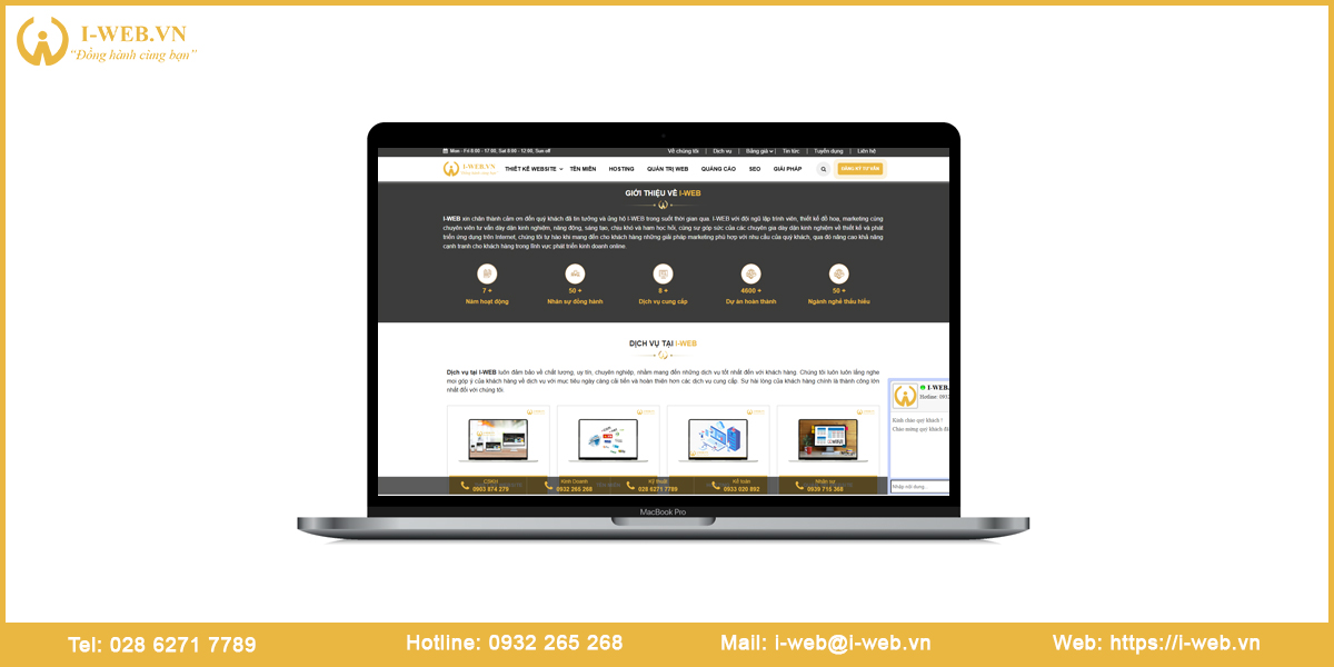 Lưu ý thiết kế web doanh nghiệp