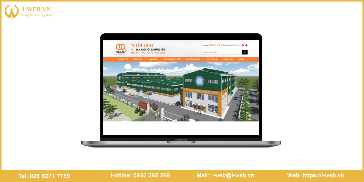 Lưu ý thiết kế website hóa chất