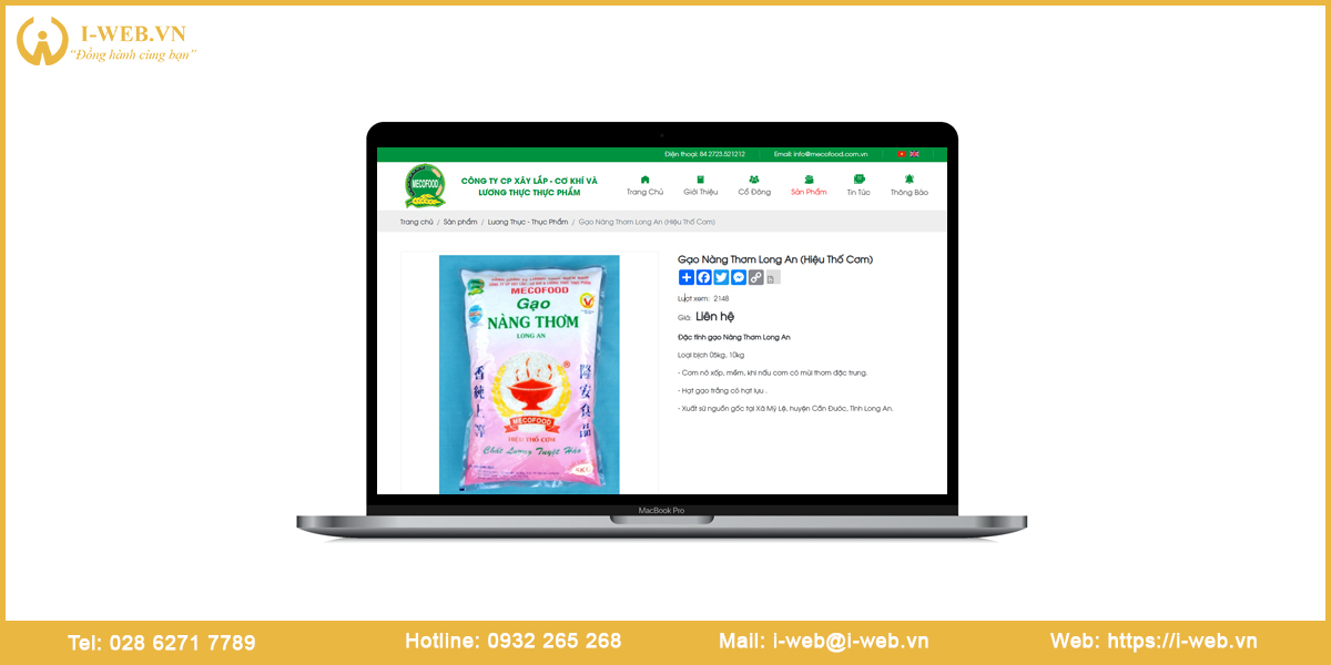 Lưu ý thiết kế website Long An