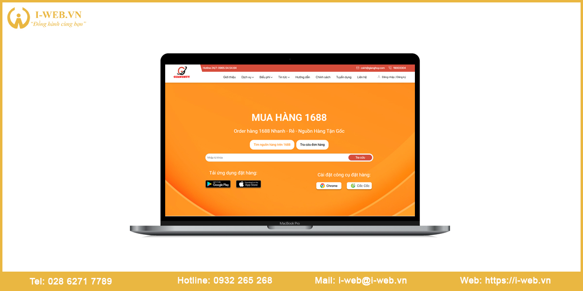 Lưu ý thiết kế website nhập hàng Trung