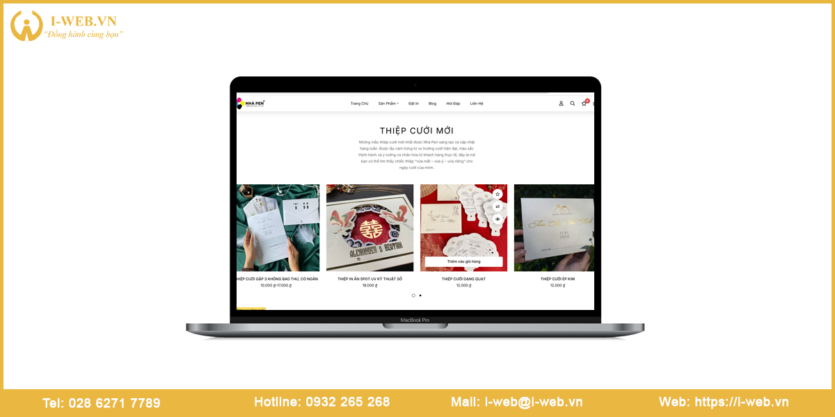 Lưu ý thiết kế website thiệp cưới