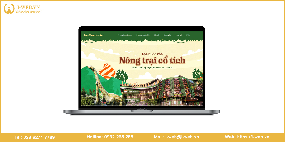 Lưu ý thiết kế website trang trại