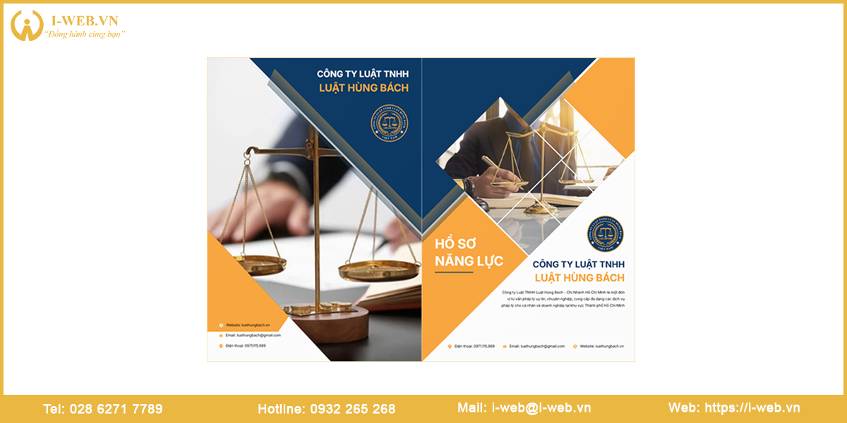 Mẫu thiết kế hồ sơ năng lực