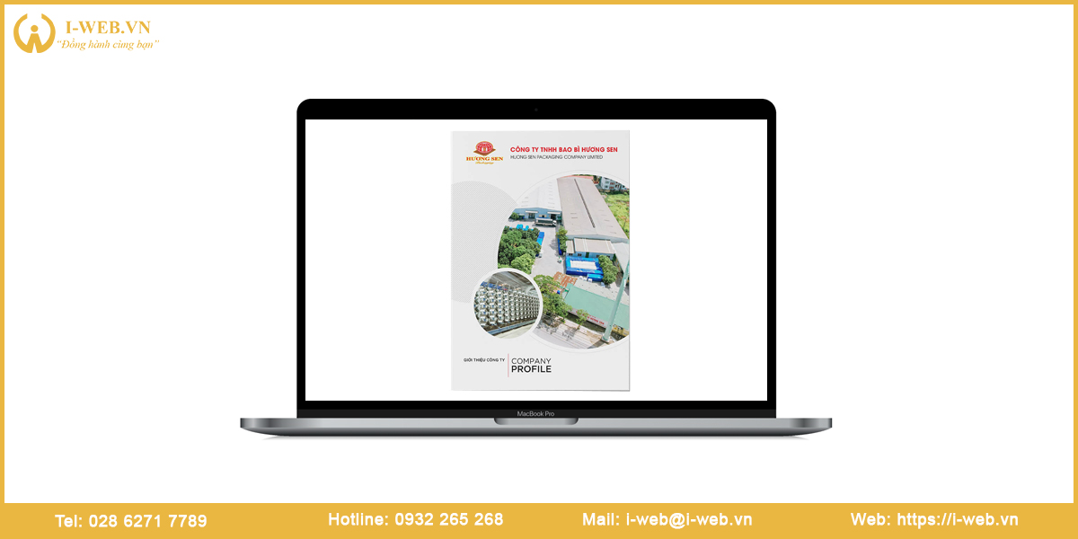 Mẫu thiết kế hồ sơ năng lực bao bì