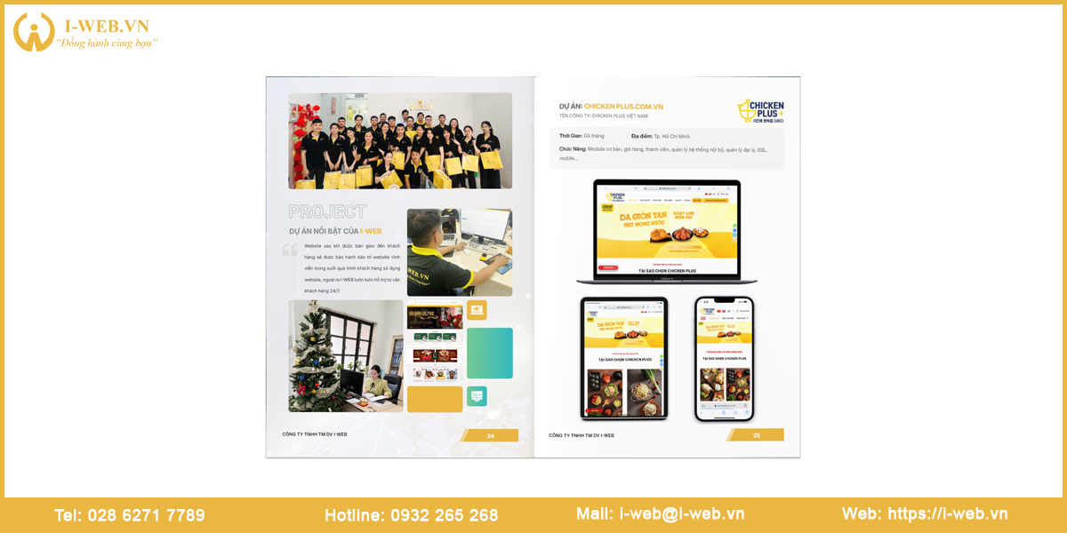 Mẫu thiết kế hồ sơ năng lực