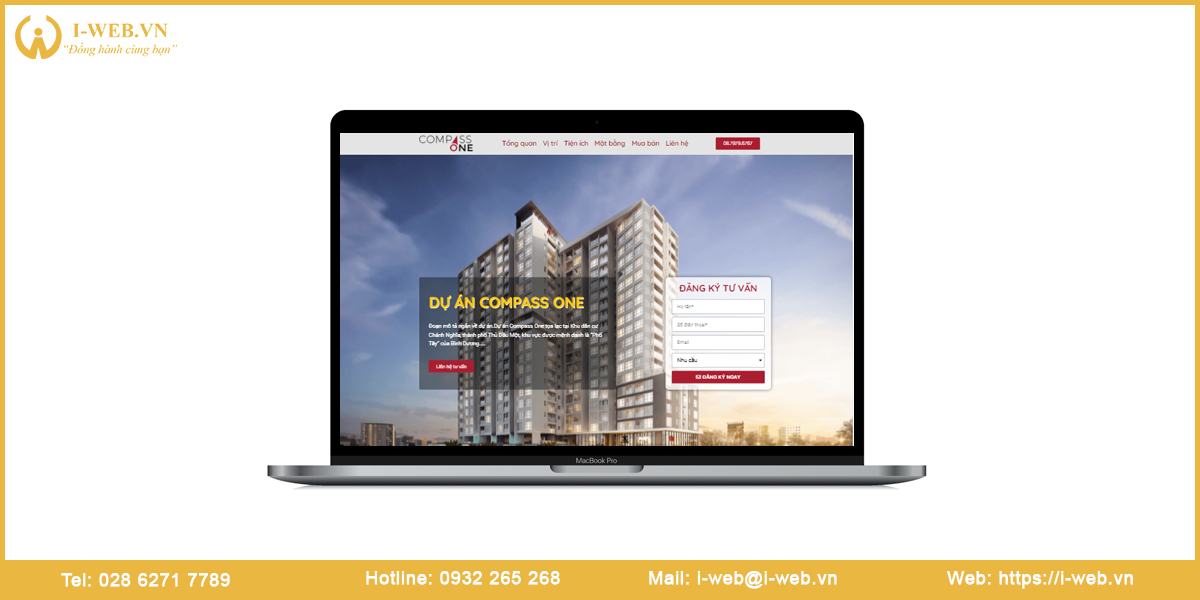Mẫu thiết kế landing page bất động sản