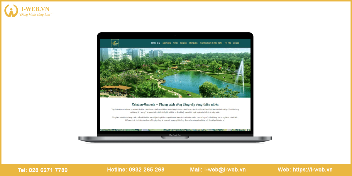 Mẫu thiết kế landing page bất động sản