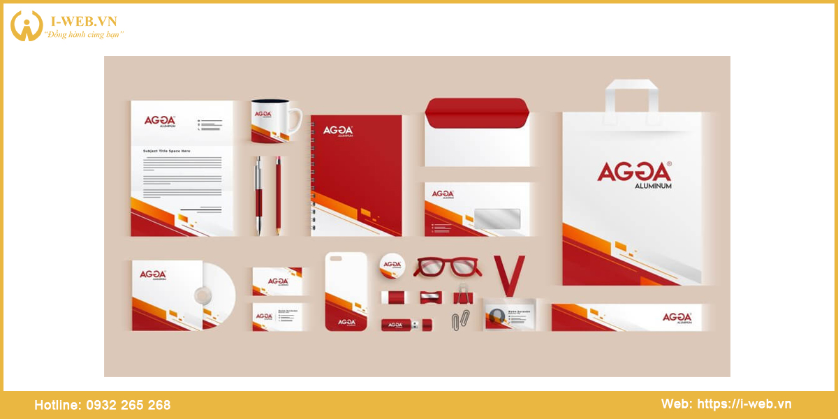 Mẫu bộ nhận diện thương hiệu