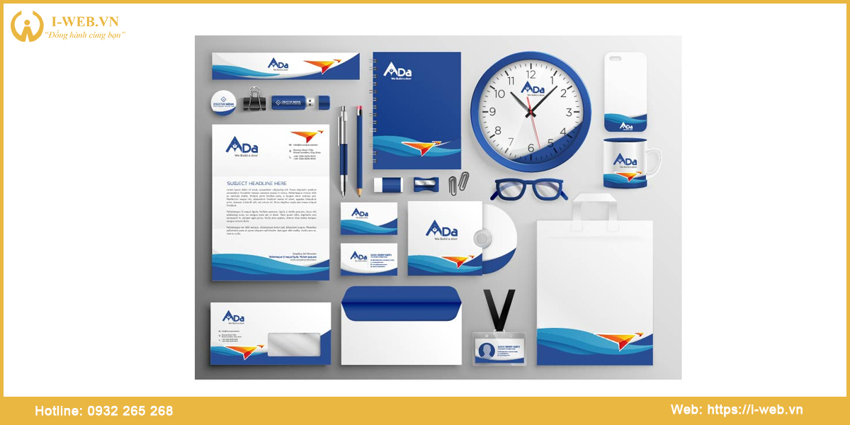 Mẫu bộ nhận diện thương hiệu