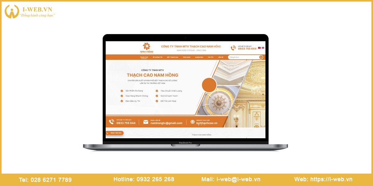 Mẫu thiết kế website An Giang
