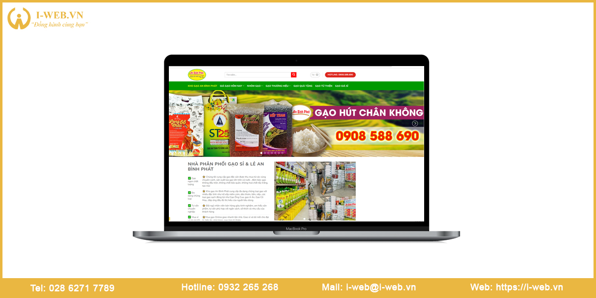 Mẫu web An Giang