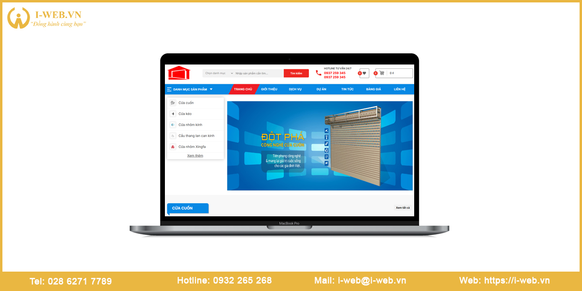 Mẫu web Bạc Liêu