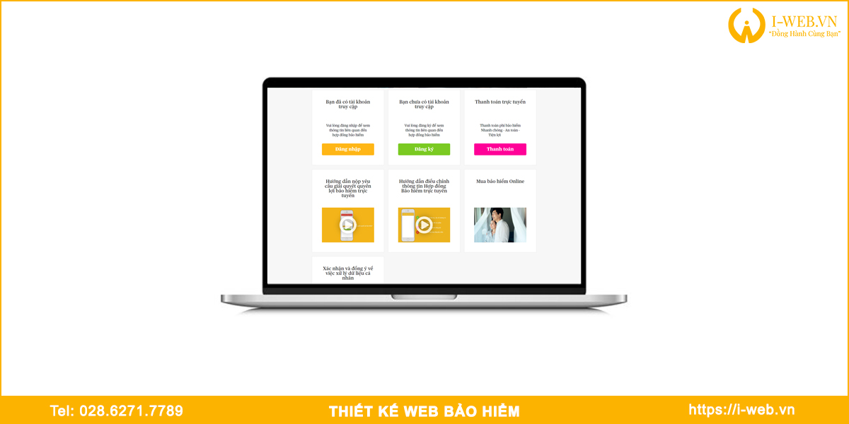 Web bảo hiểm