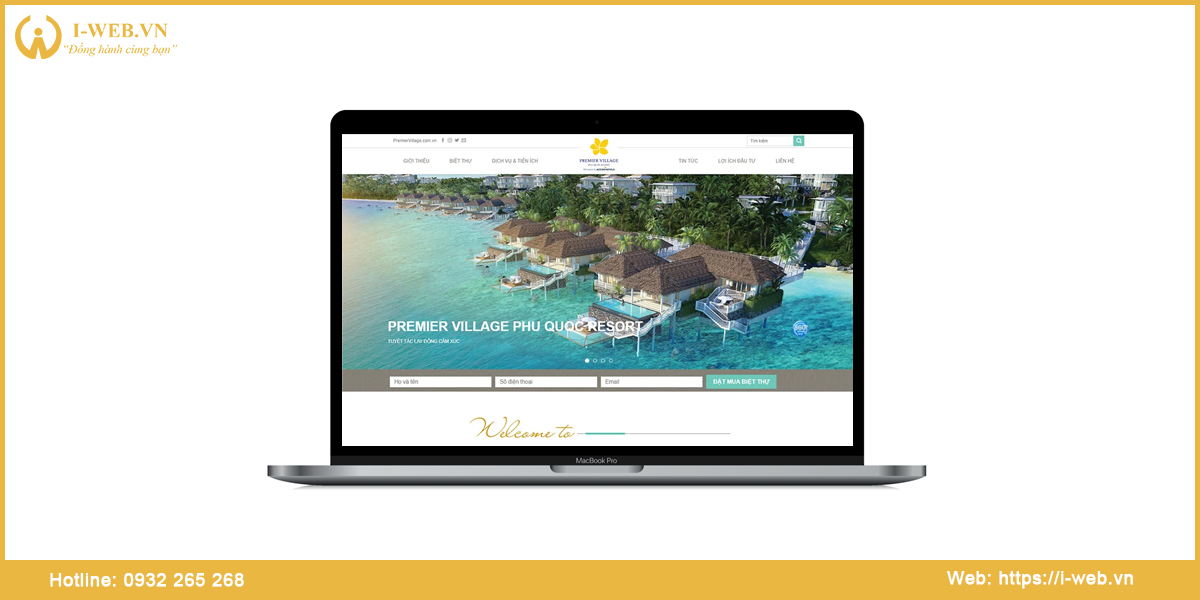 Mẫu web bất động sản