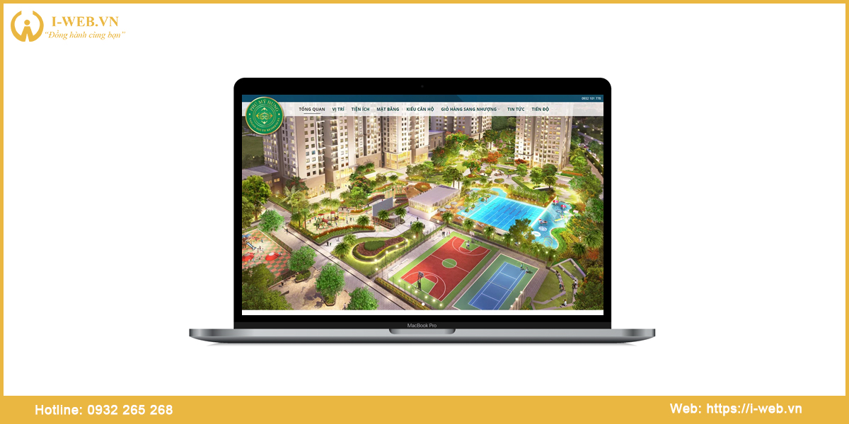 Mẫu web bất động sản