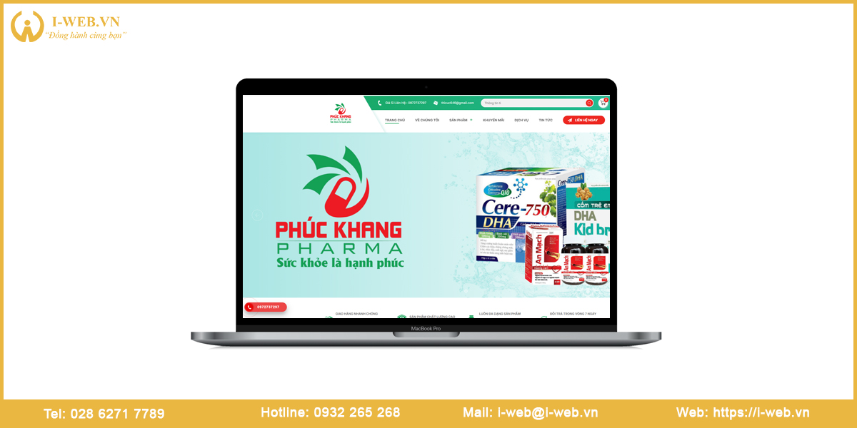 Mẫu thiết kế website Bến Tre