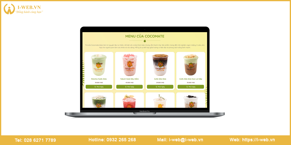 Mẫu thiết kế website Bến Tre