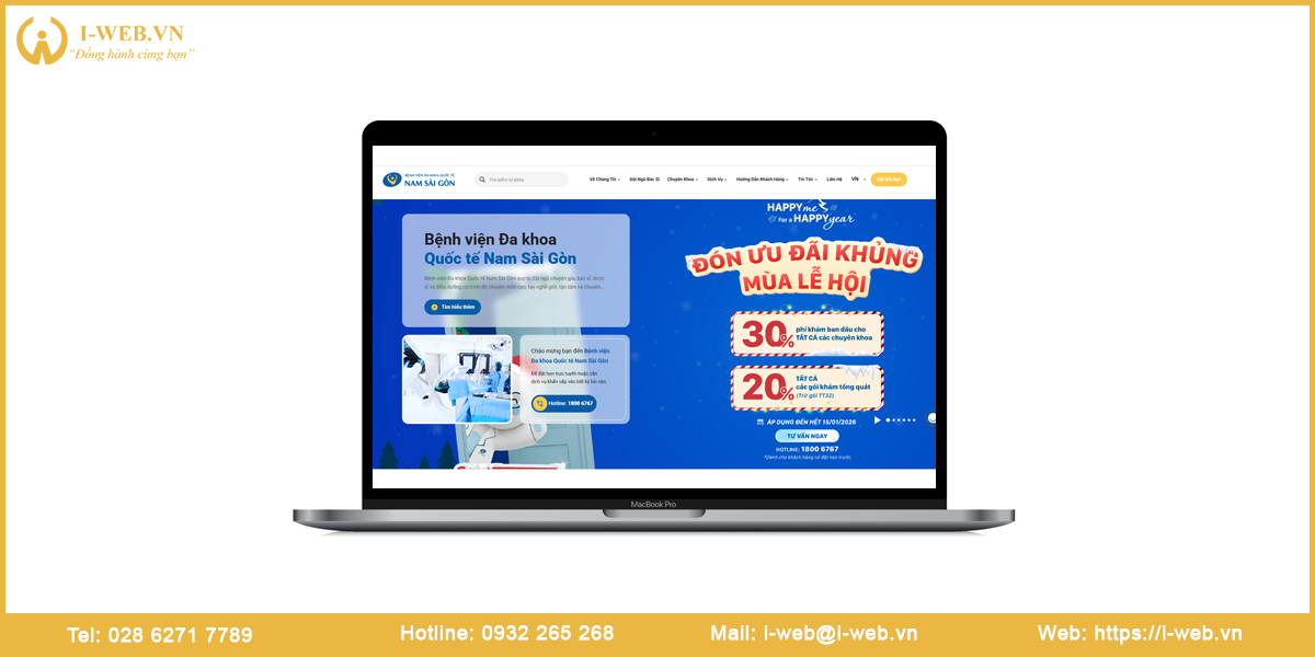 Mẫu web bệnh viện