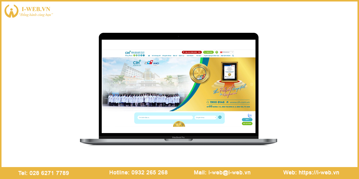 Mẫu web bệnh viện
