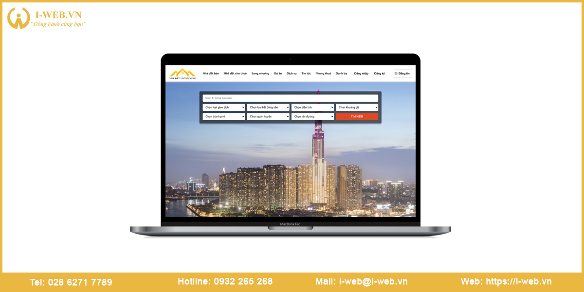 Mẫu thiết kế website Bình Định
