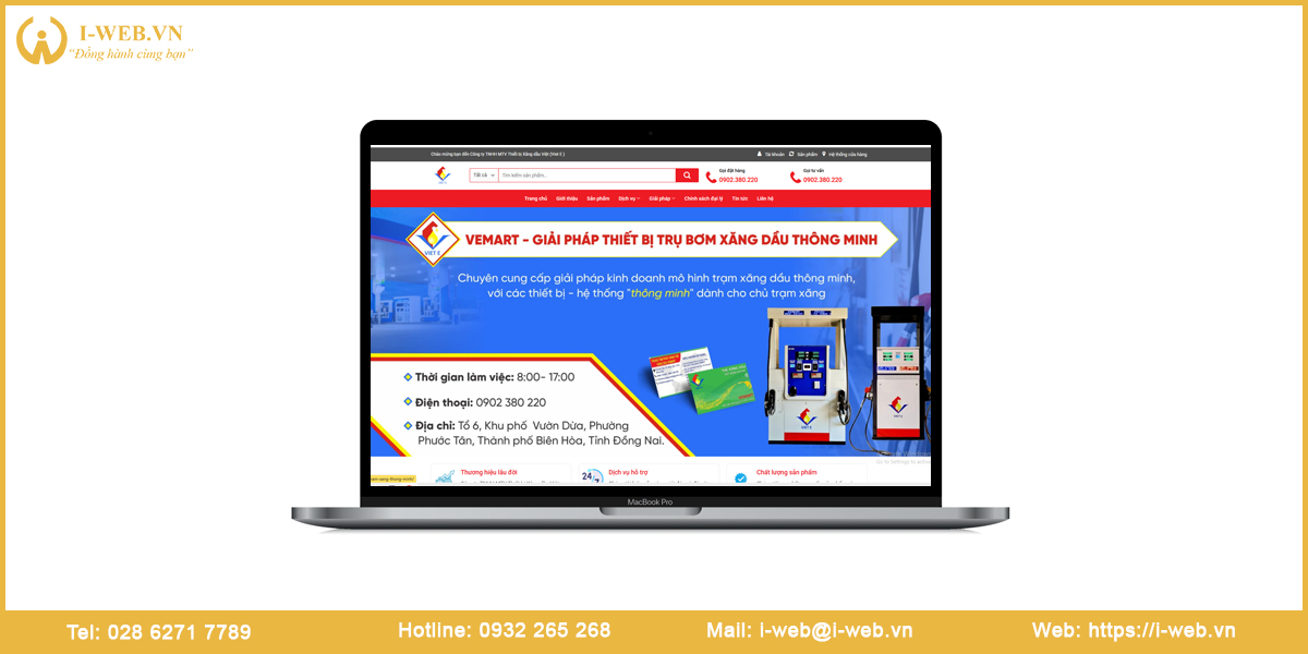 Mẫu thiết kế website Bình Định
