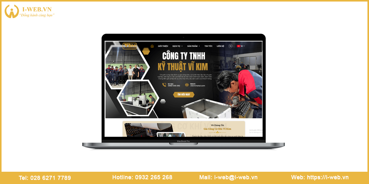 Mẫu thiết kế website Bình Định