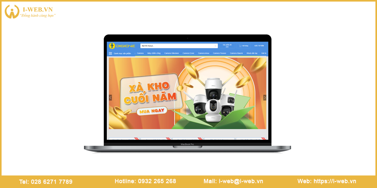 Mẫu website camera