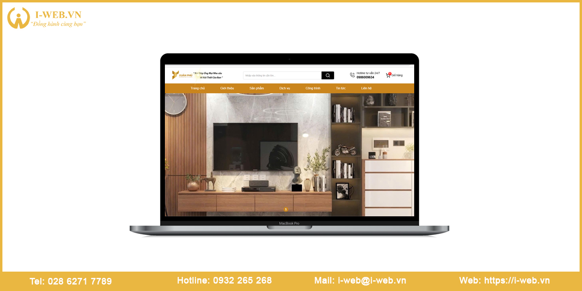 Mẫu thiết kế website Cần thơ