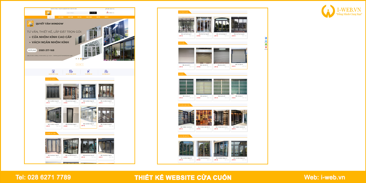 Mẫu web cửa cuốn 3