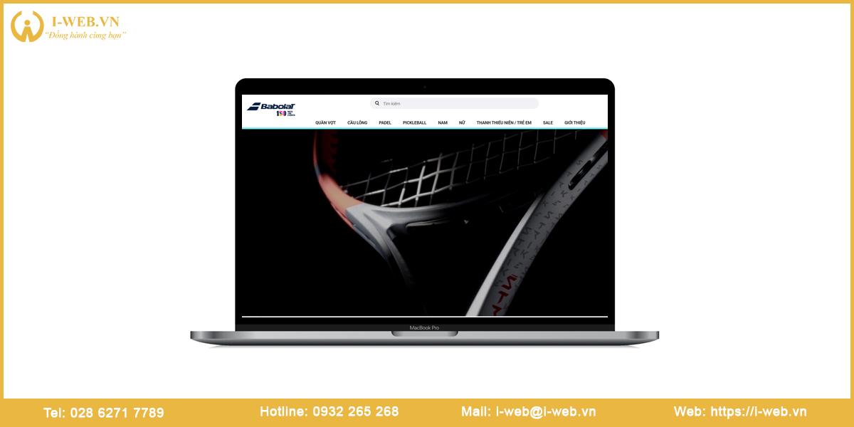 Mẫu web đồ thể thao