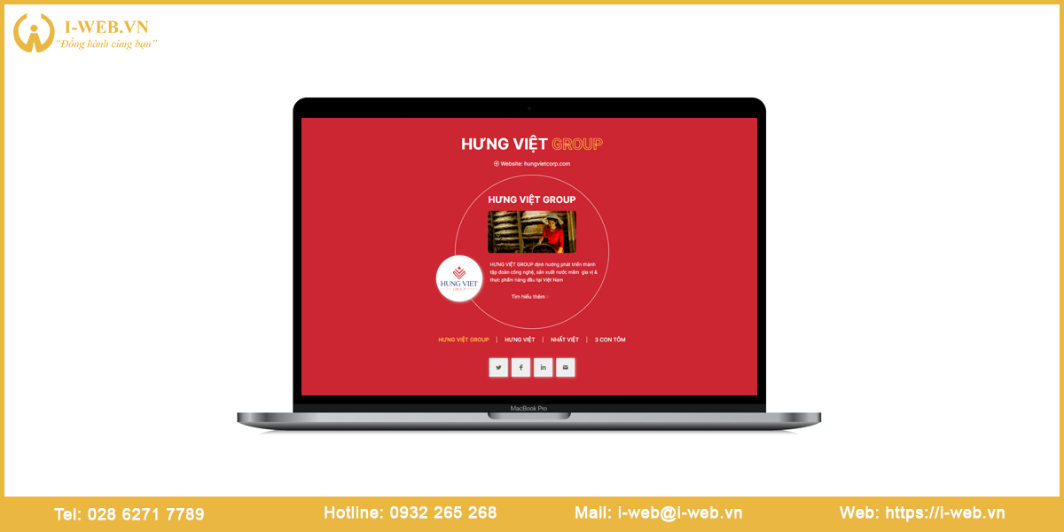 Mẫu web doanh nghiệp