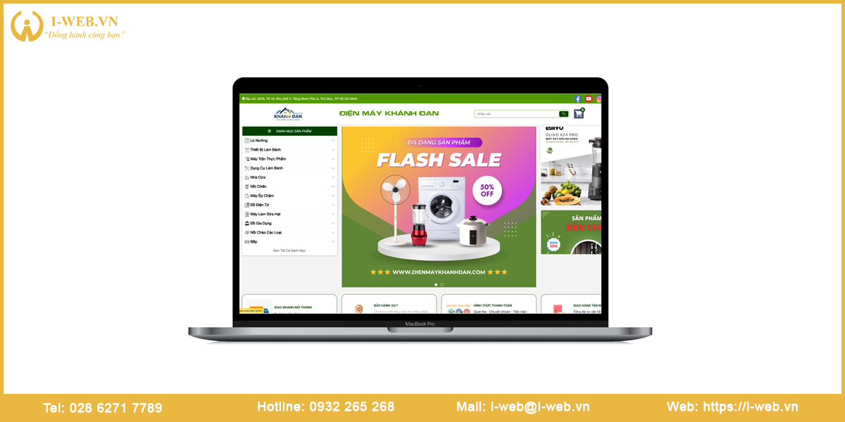 Mẫu web doanh nghiệp