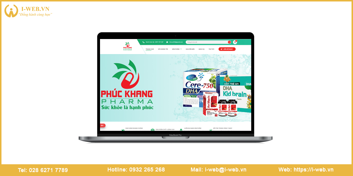 Mẫu web doanh nghiệp