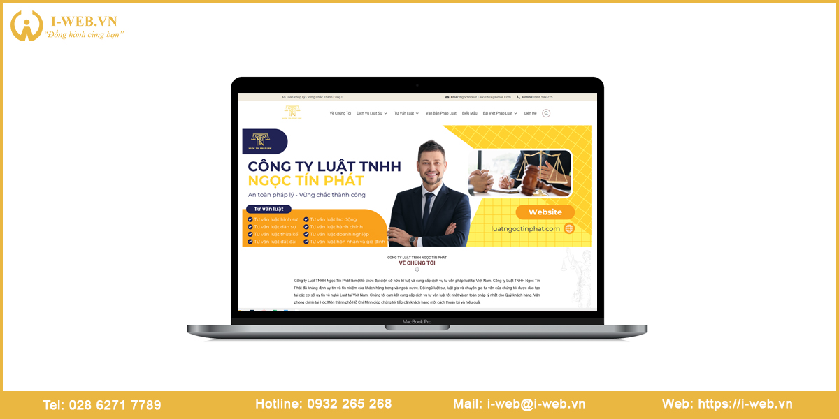 Mẫu thiết kế web Đồng Nai