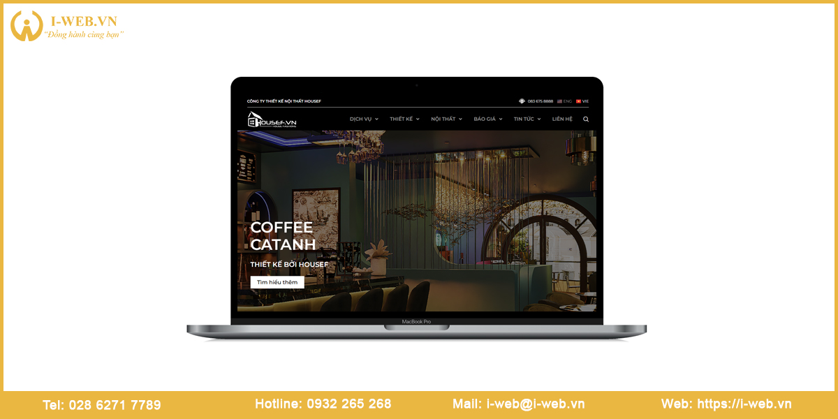 Mẫu website gia công oem