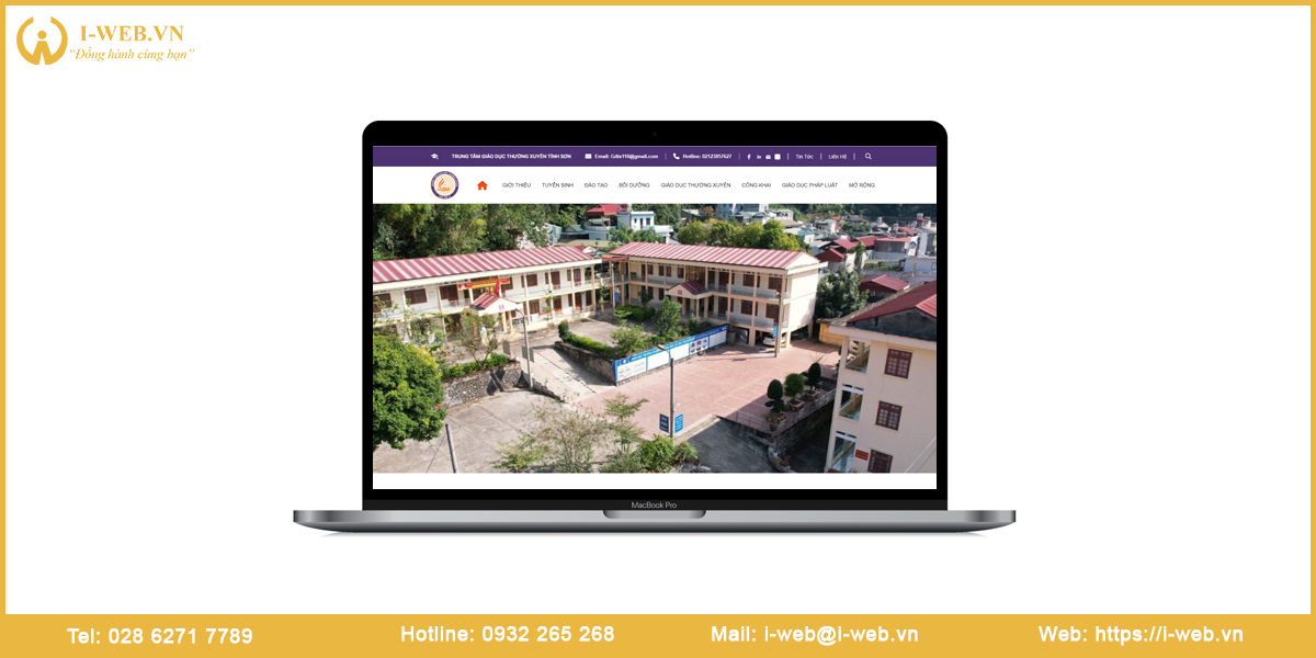 Mẫu web giáo dục