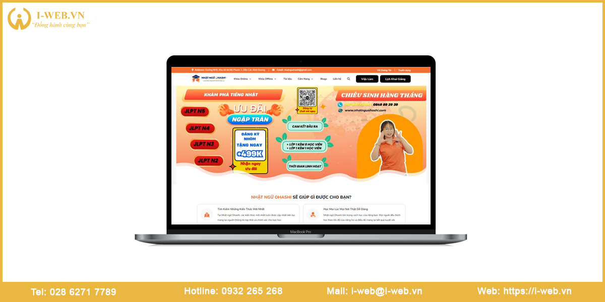 Mẫu web giáo dục