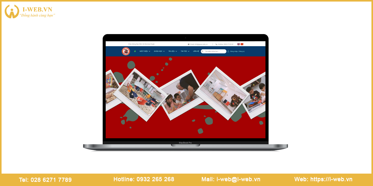 Mẫu web giáo dục