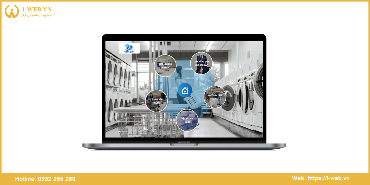 Mẫu web giặt sấy