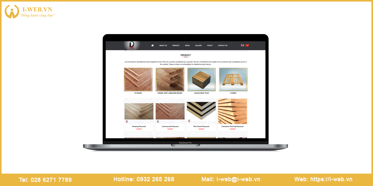 Mẫu thiết kế web Hà Nội