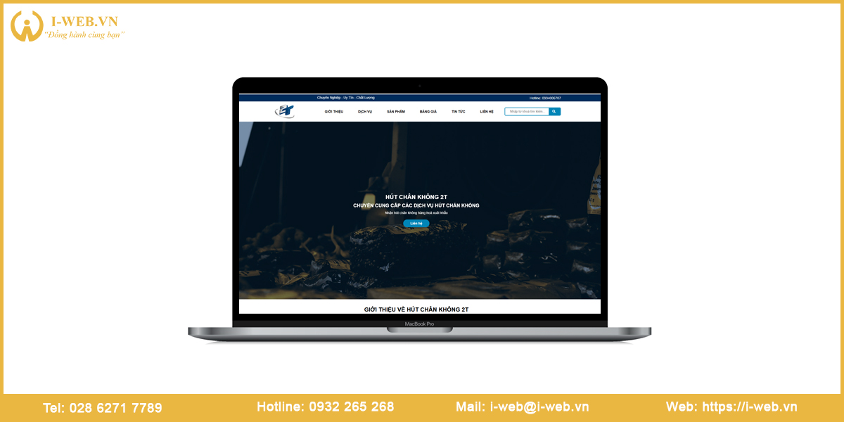 Mẫu thiết kế web hộ kinh doanh