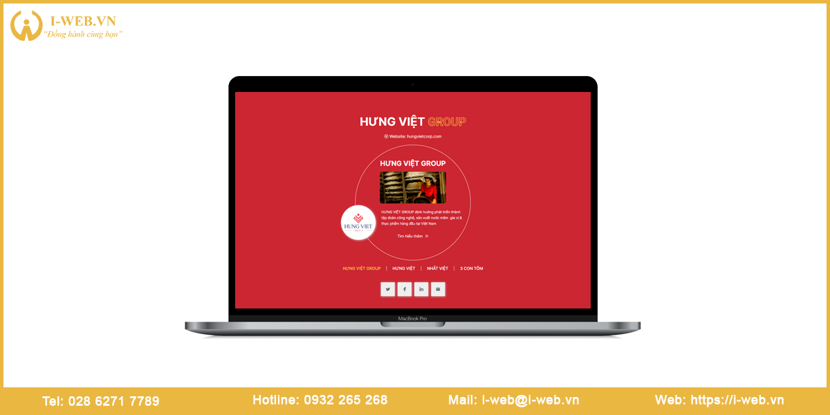Mẫu thiết kế website Kiên Giang