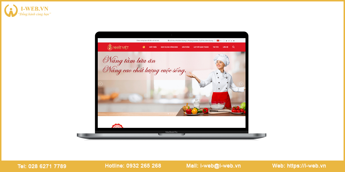 Mẫu thiết kế website Kiên Giang