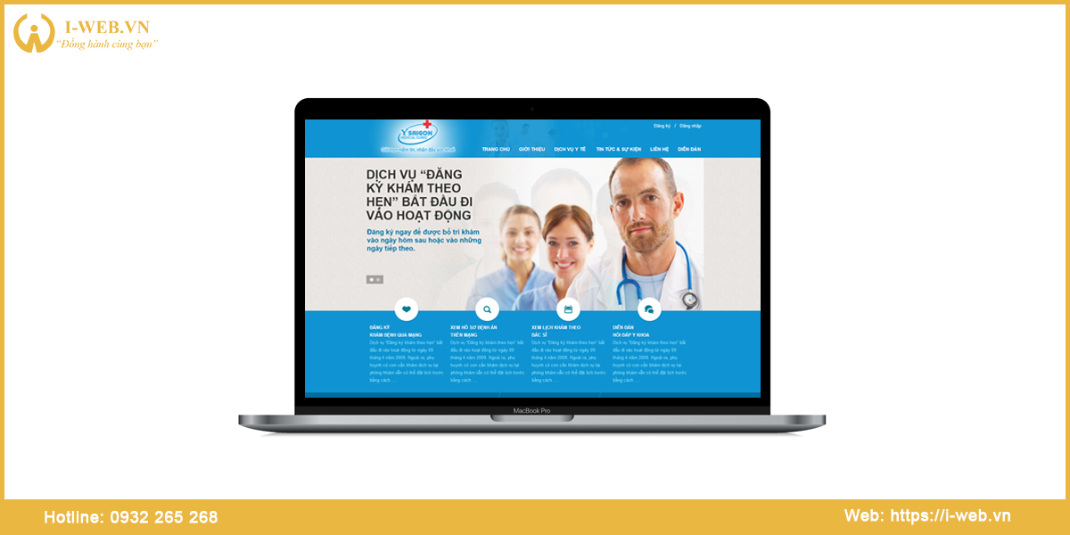 Mẫu thiết kế web nha khoa